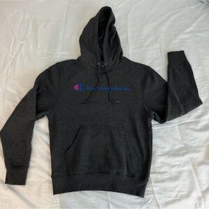 Champion grey hoodie size small